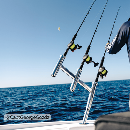 TACO Marine Deluxe Trident Rod Holder Offset - F31-0781