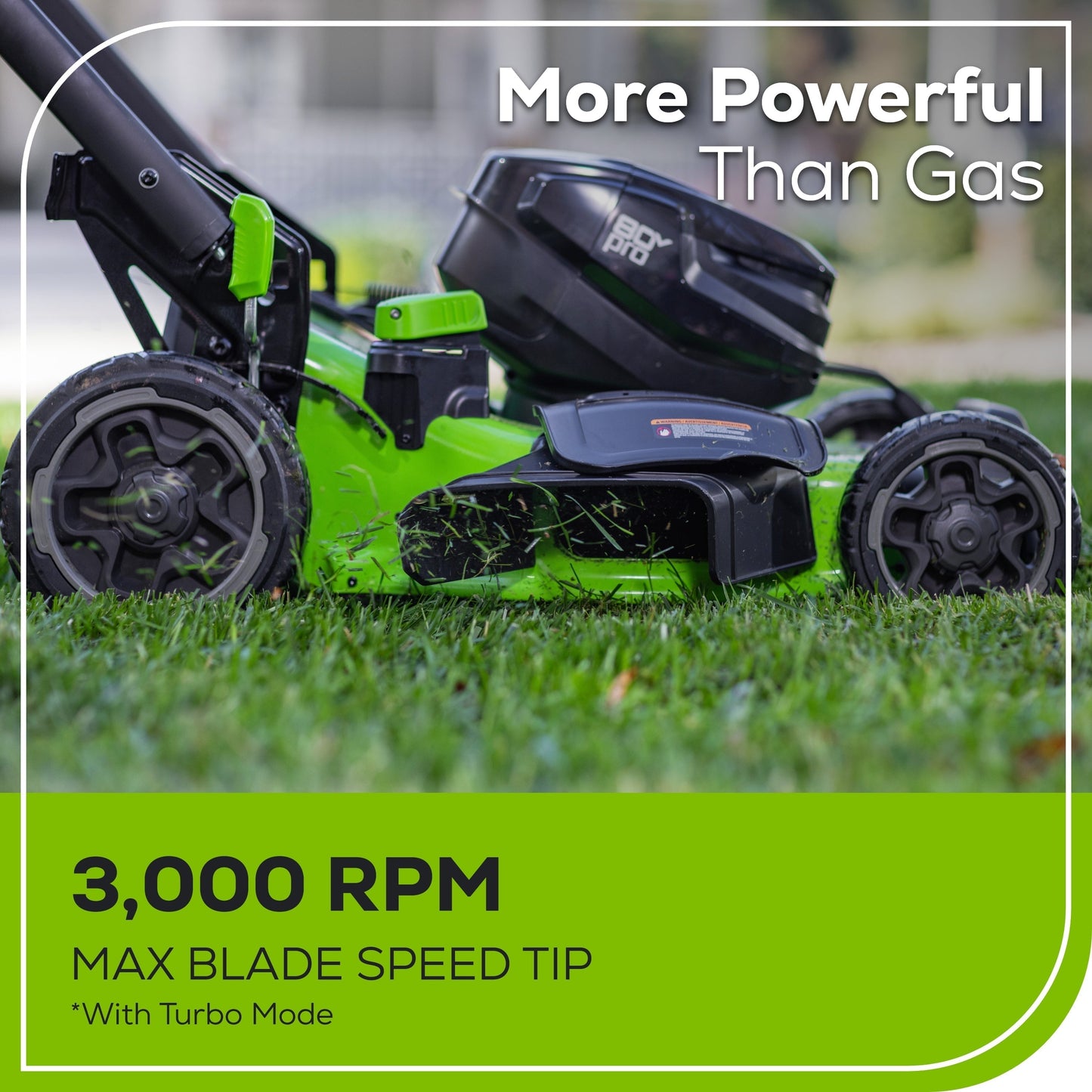 Greenworks 80V 22" Cordless Battery Dual Blade Self-Propelled Lawn Mower w/ (2) 4.0Ah Batteries & Rapid Charger - 2548102