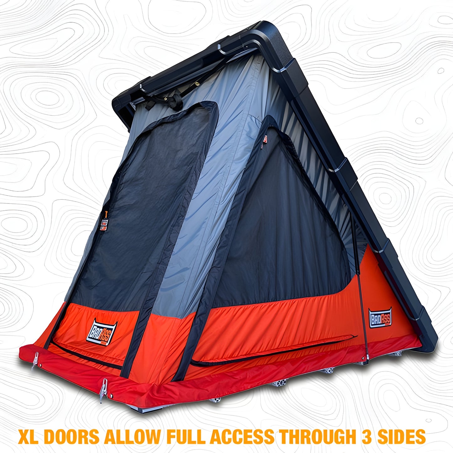 BadAss Tents RUGGED Rooftop Tent (Universal Fit)