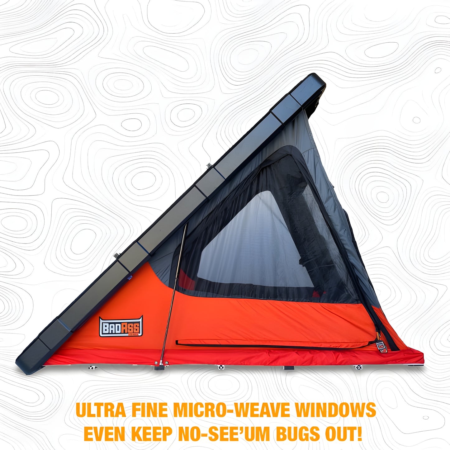 BadAss Tents RUGGED Rooftop Tent (Universal Fit)