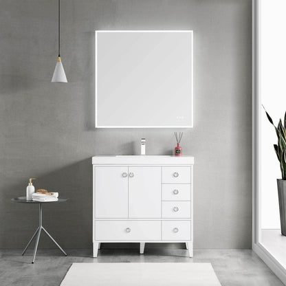 Blossom Lyon 36 Inch Bathroom Vanity - V8023 36 01 - Backyard Provider