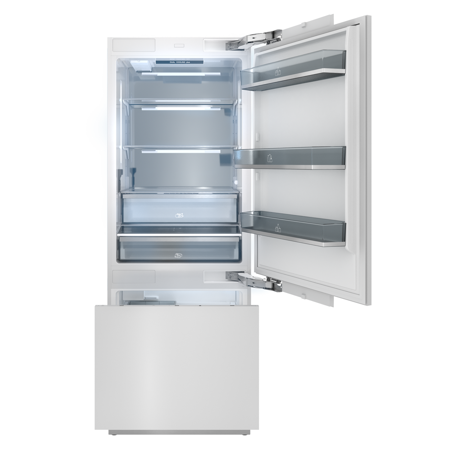 Thor Kitchen 30-inch Built-In Panel-Ready Bottom Mount Refrigerator – XRF3016BBP