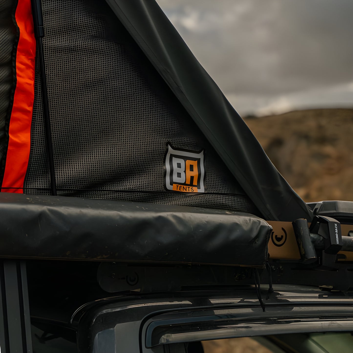 BadAss Tents PACKOUT Soft top Rooftop Tent (Universal Fit) - Black/Rhinotec Cover
