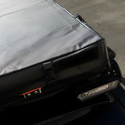 BadAss Tents PACKOUT Soft top Rooftop Tent (Universal Fit) - Black/Rhinotec Cover
