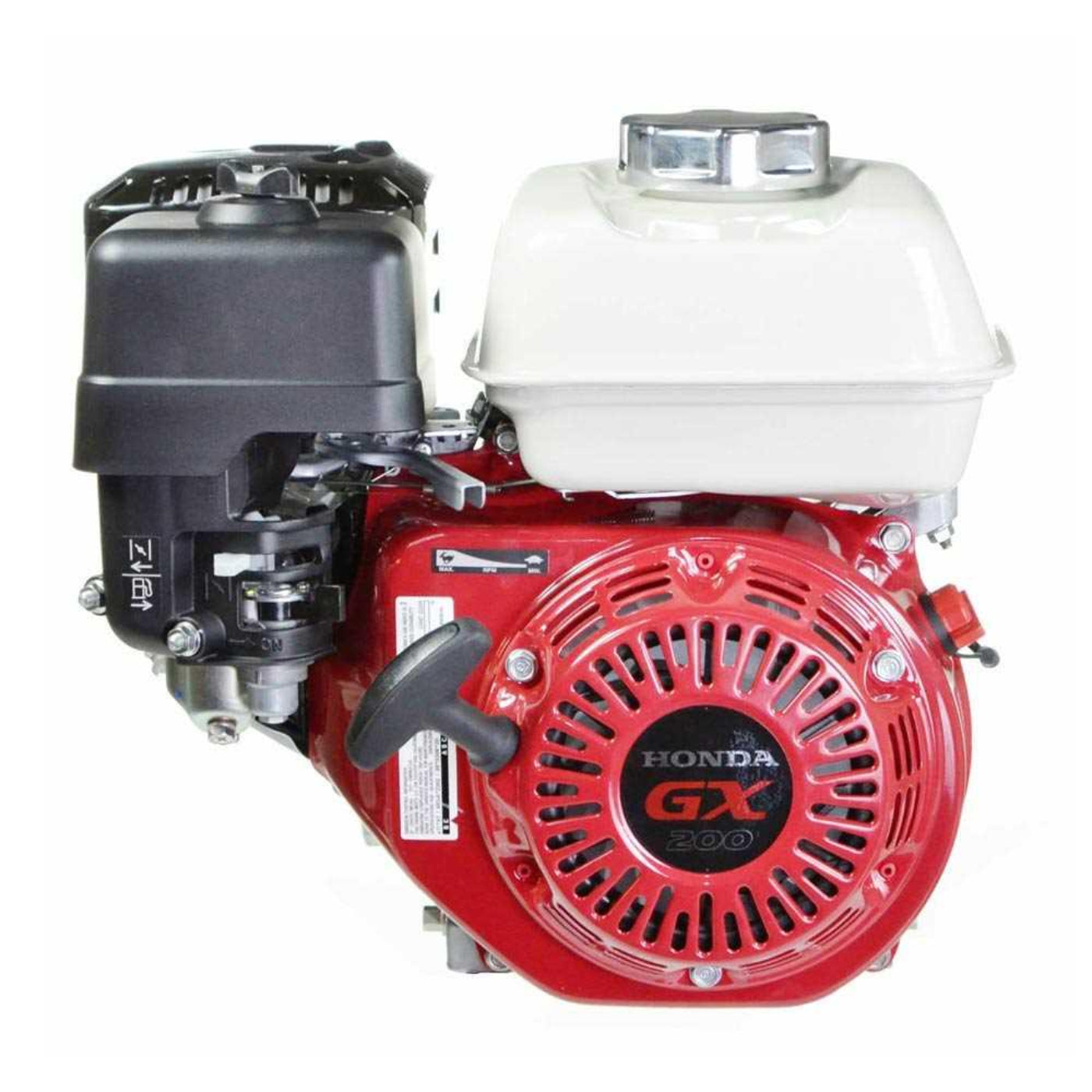 Honda Horizontal Engine with 2:1 Gear Reduction - HDA,GX200-RH2