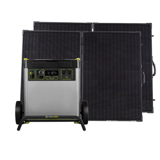 Goal Zero Yeti 6000X + (2) Boulder 200 BC Solar Generator - 44522
