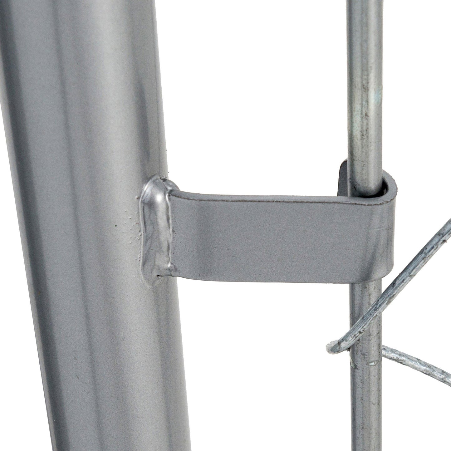 Lucky Dog 10' x 10' Heavy Duty Outdoor Chain Link Dog Kennel w/ Door (3 Pack) - 174144