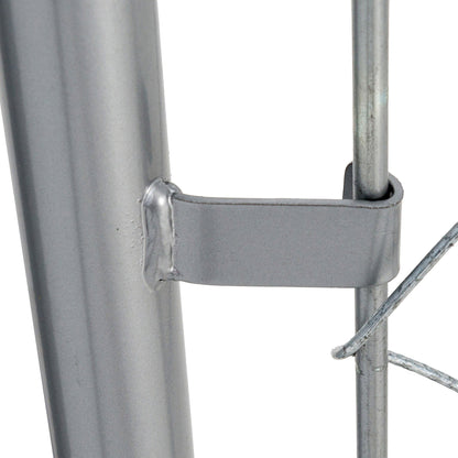 Lucky Dog 10' x 10' Heavy Duty Outdoor Chain Link Dog Kennel w/ Door (3 Pack) - 174144