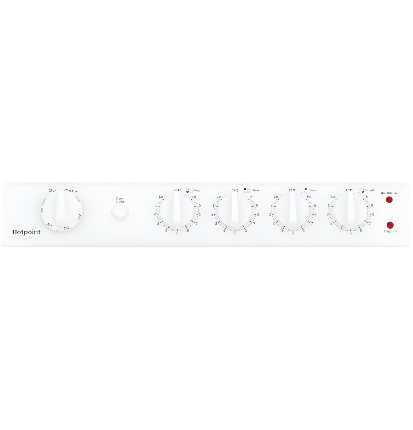 HOTPOINT RAS240DMWW Hotpoint 24" Electric Free-Standing Front-Control Range - RAS240DMWW-KT