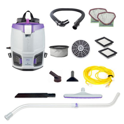 Proteam GoFit 3QT, Backpack Vacuum, 11.4lbs - 107747