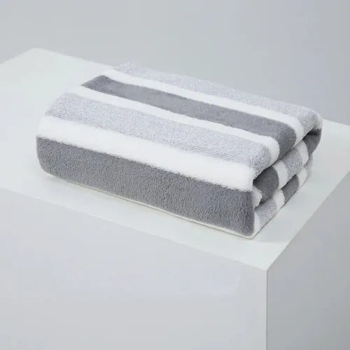 1 Pc Thickened Absorbent Bath Towel Soft Face Towel for Home