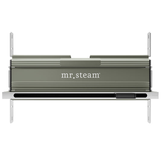 Mr. Steam Showers Linear 16 in. Steam Head With AromaTray - 104480BB