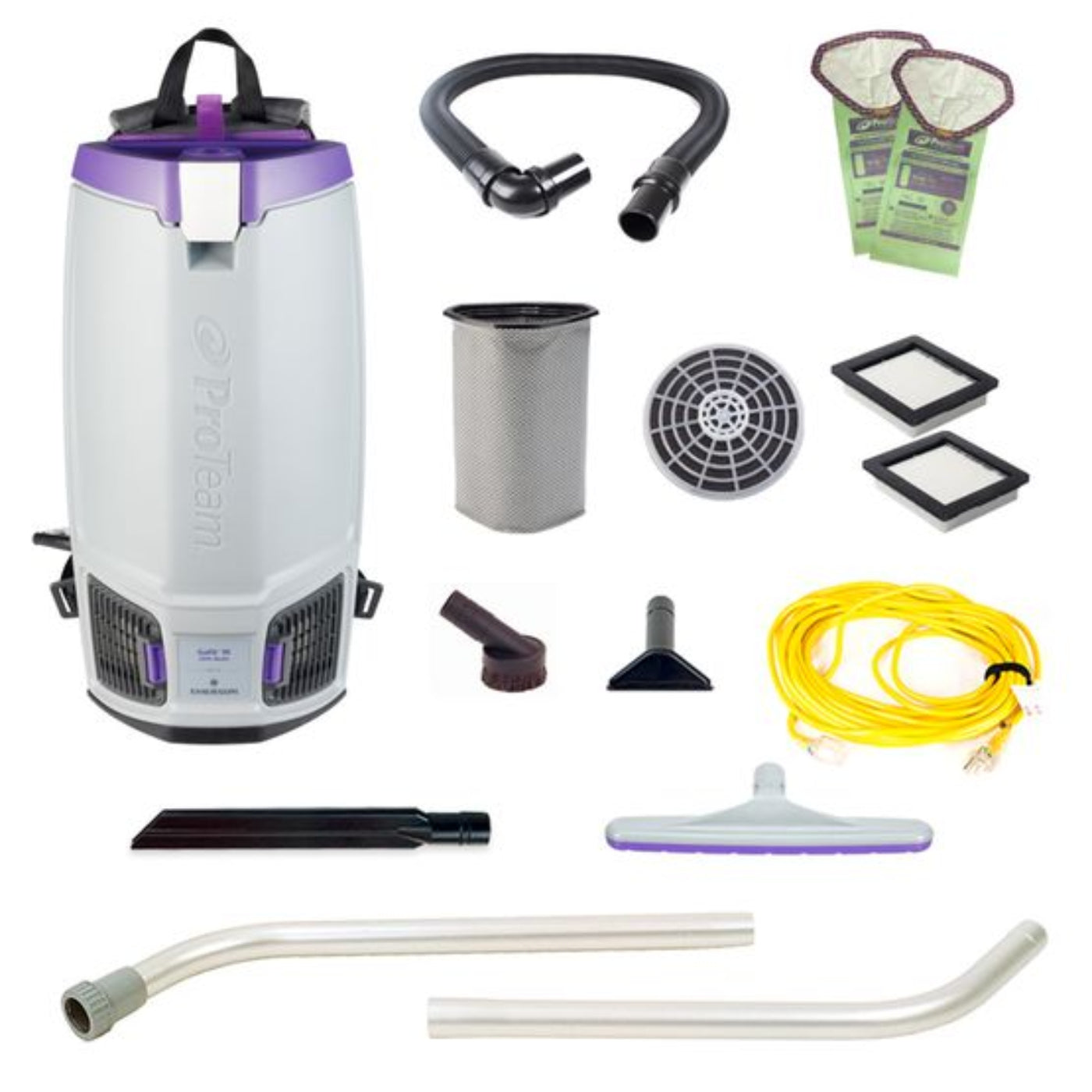Proteam Gofit 10QT, Backpack Vacuum, 12.9lbs - 107751