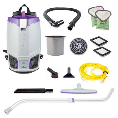 Proteam Gofit 6QT, Backpack Vacuum, 12.9lbs - 107749