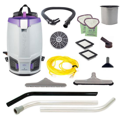 Proteam Gofit 6QT, Backpack Vacuum, 12.9lbs - 107749