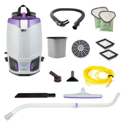 Proteam Gofit 6QT Plus, Backpack Vacuum, 12.9lbs - 107737