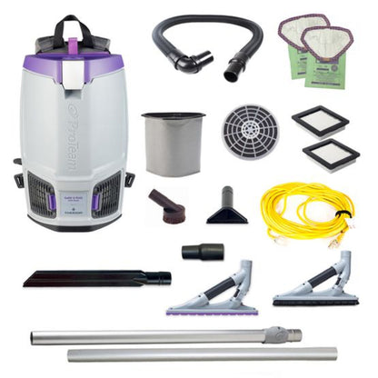 Proteam Gofit 6QT Plus, Backpack Vacuum, 12.9lbs - 107737