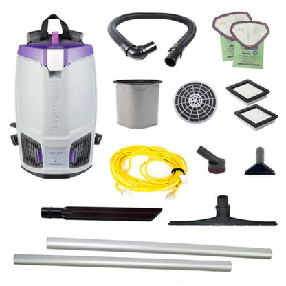 Proteam Gofit 6QT Plus, Backpack Vacuum, 12.9lbs - 107737
