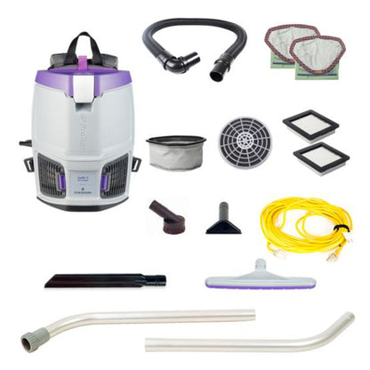Proteam GoFit 3QT, Backpack Vacuum, 11.4lbs - 107747