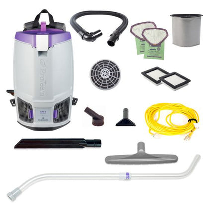 Proteam Gofit 6QT, Backpack Vacuum, 12.9lbs - 107749