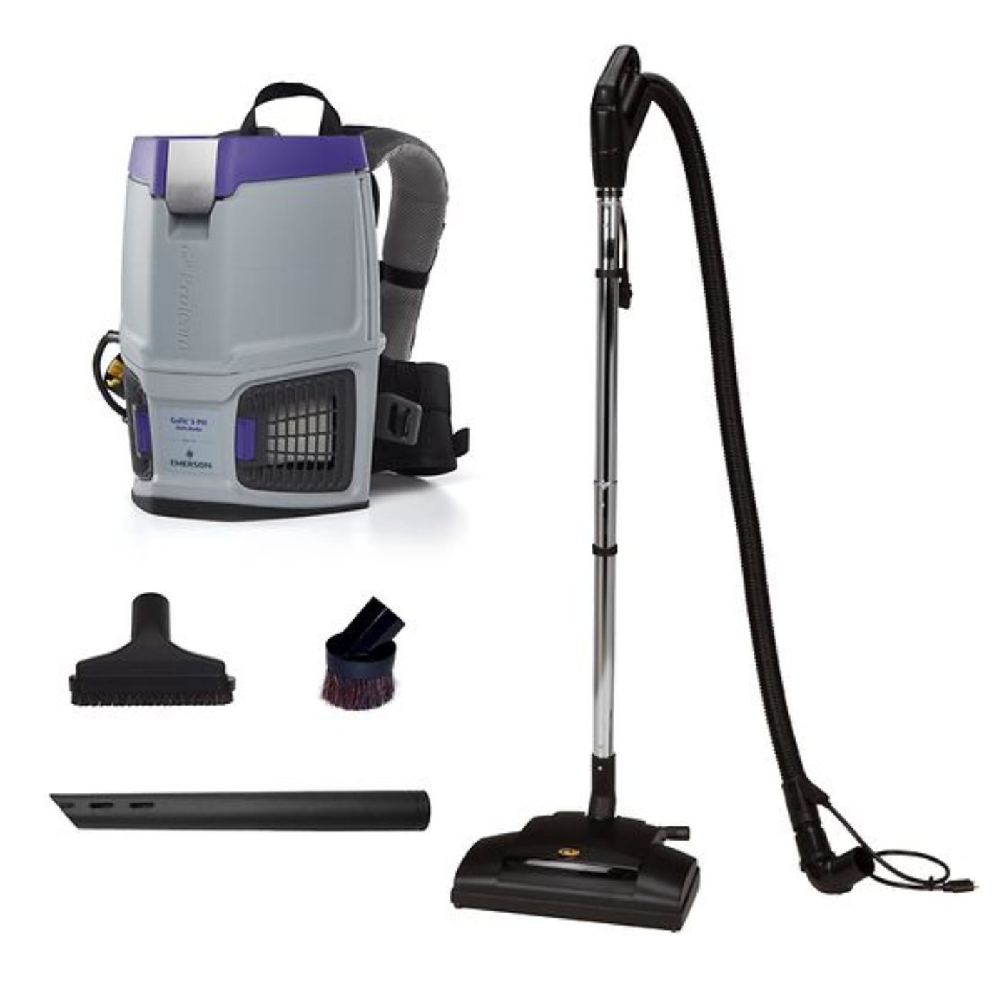 GoFit 3 PH, Backpack Vacuum, 3QT, Backpack Vacuum w/ Commercial Power Nozzle Kit, 11.4lbs - 107770