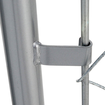 Lucky Dog 10 x 10 Foot Heavy Duty Outdoor Chain Link Dog Kennel w/ Door (2 Pack) - 109028