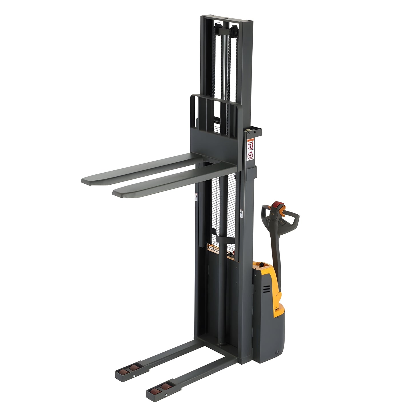 Apollolift Powered Forklift Full Electric Walkie Stacker 3300lbs Cap. Fixed Legs.98" Lifting A-3033