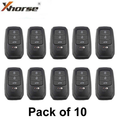 10 x Xhorse - XSTO01EN - XM38 Toyota / Lexus Universal Smart Key for 4D - 8A - 4A Chips (Pack of 10) - 10xXHS-XSTO01EN