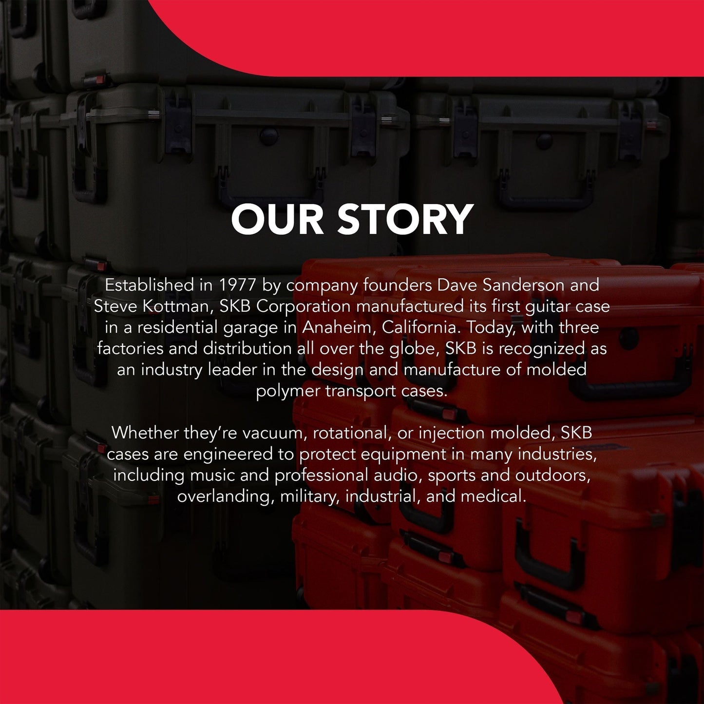 SKB Cases ATA Deluxe Hard Plastic Storage Wheeled Golf Bag Travel Case (2 Pack) - 111077