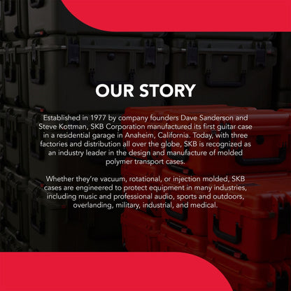 SKB Cases ATA Deluxe Hard Plastic Storage Wheeled Golf Bag Travel Case (2 Pack) - 111077