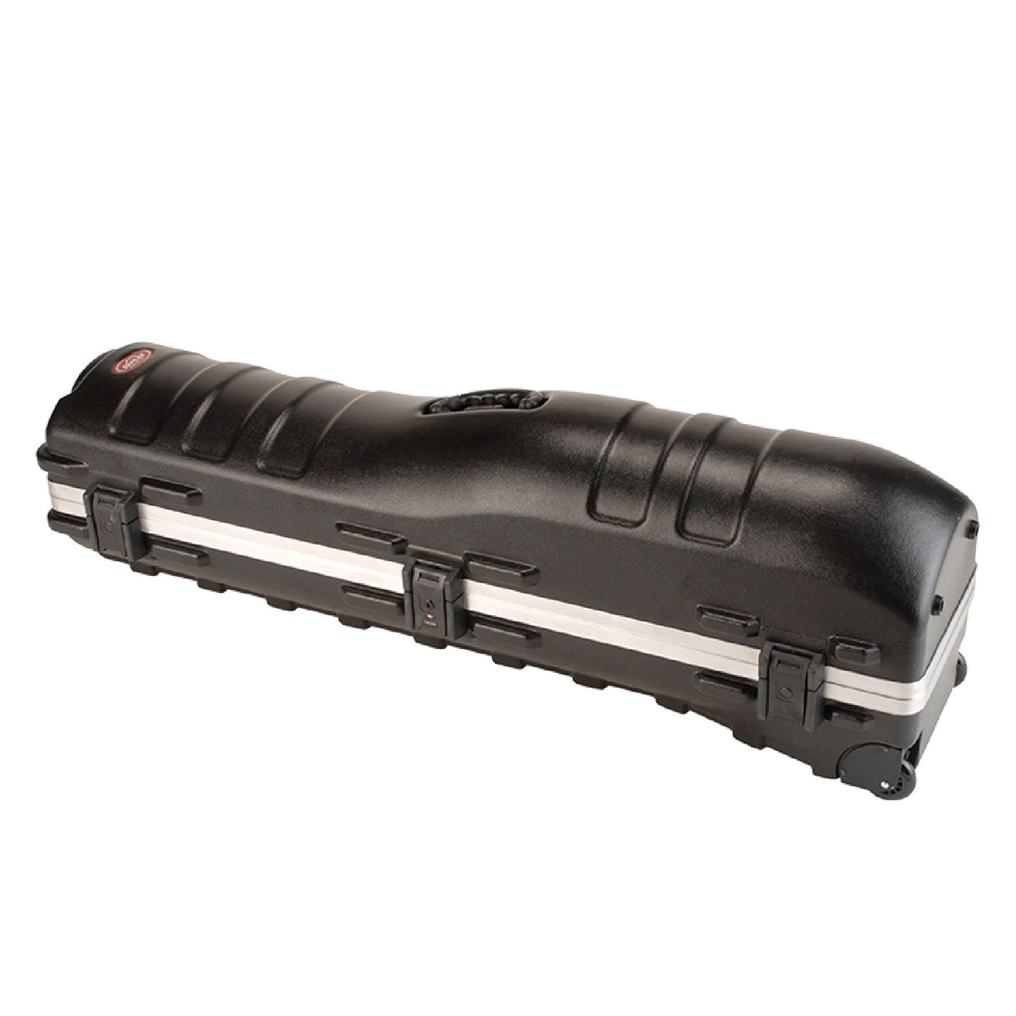 SKB Cases ATA Deluxe Hard Plastic Storage Wheeled Golf Bag Travel Case (2 Pack) - 111077