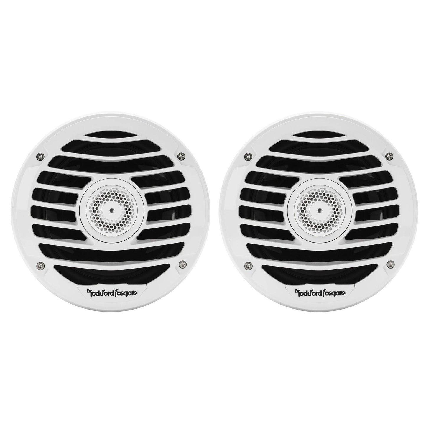 Rockford Fosgate Punch Marine 6.5 Inch 170W 2 Way Boat Coaxial Speakers 4 Pack - 121635