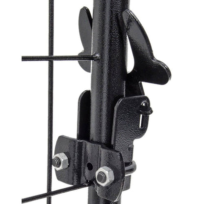 Lucky Dog Uptown 4 x 4 x 6 Foot Heavy Duty Outdoor Covered Dog Kennel (2 Pack) - 125135