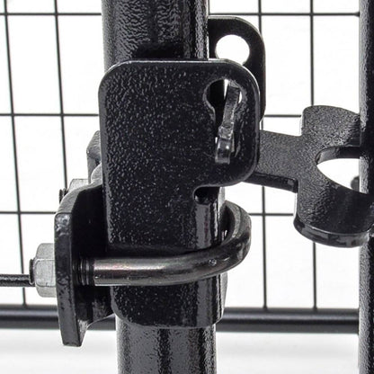 Lucky Dog Uptown 4 x 4 x 6 Foot Heavy Duty Outdoor Covered Dog Kennel (2 Pack) - 125135