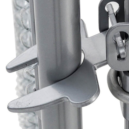 Lucky Dog 5 x 5 x 4 Foot Heavy Duty Outdoor Chain Link Dog Kennel (2 Pack) =- 125137