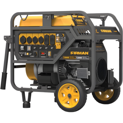 Firman P12002 Generator 12000W/15000W 50 Amp Electric Start Gas With CO Alert New P12002