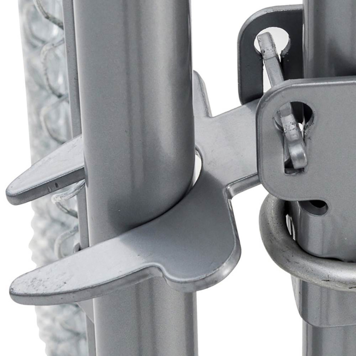 Lucky Dog 10 x 5 x 6" Heavy Duty Outdoor Chain Link Dog House Kennel (2 Pack) - 134663