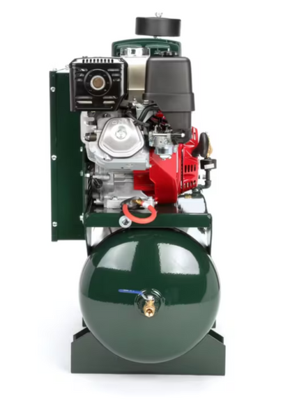 Rolair 13GR30HK30 Air Compressor Truck Mount Stationary 30 gal. Gas 13 HP Honda GX390 Engine Two-Stage Pump New - 13GR30HK30