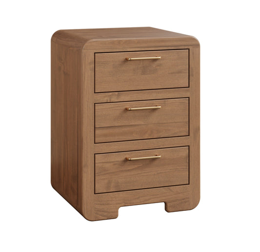 QW Amish Europa 3 Drawer Nightstand - 659W-1402