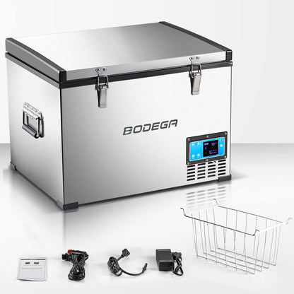 BODEGAcooler Portable Fridge Freezer 64QT/60L Large Capacity - BCD60