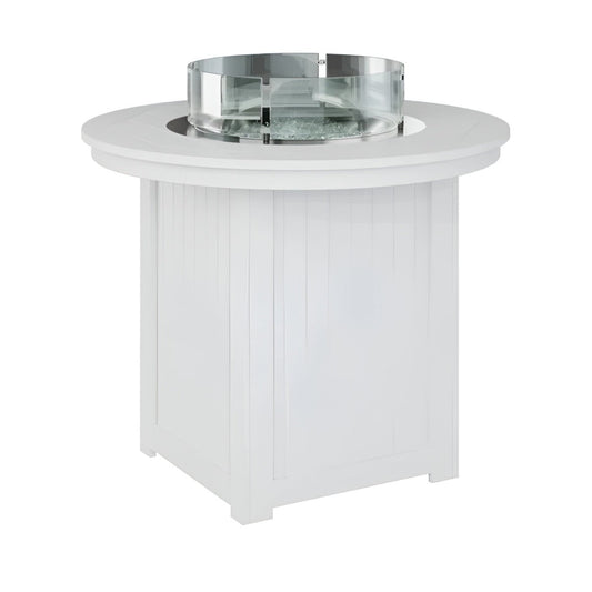 Berlin Gardens Donoma 44" Round Fire Table - Counter Height- DRFT3644CBK