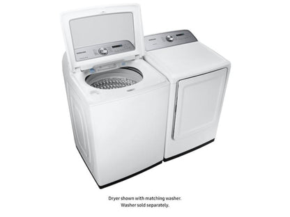 SAMSUNG DVG50R5200W 7.4 cu. ft. Gas Dryer with Sensor Dry in White - DVG50R5200W-KT