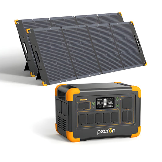 PECRON E1000LFP Solar Generator Kit PRE-ORDER - E1000LFP