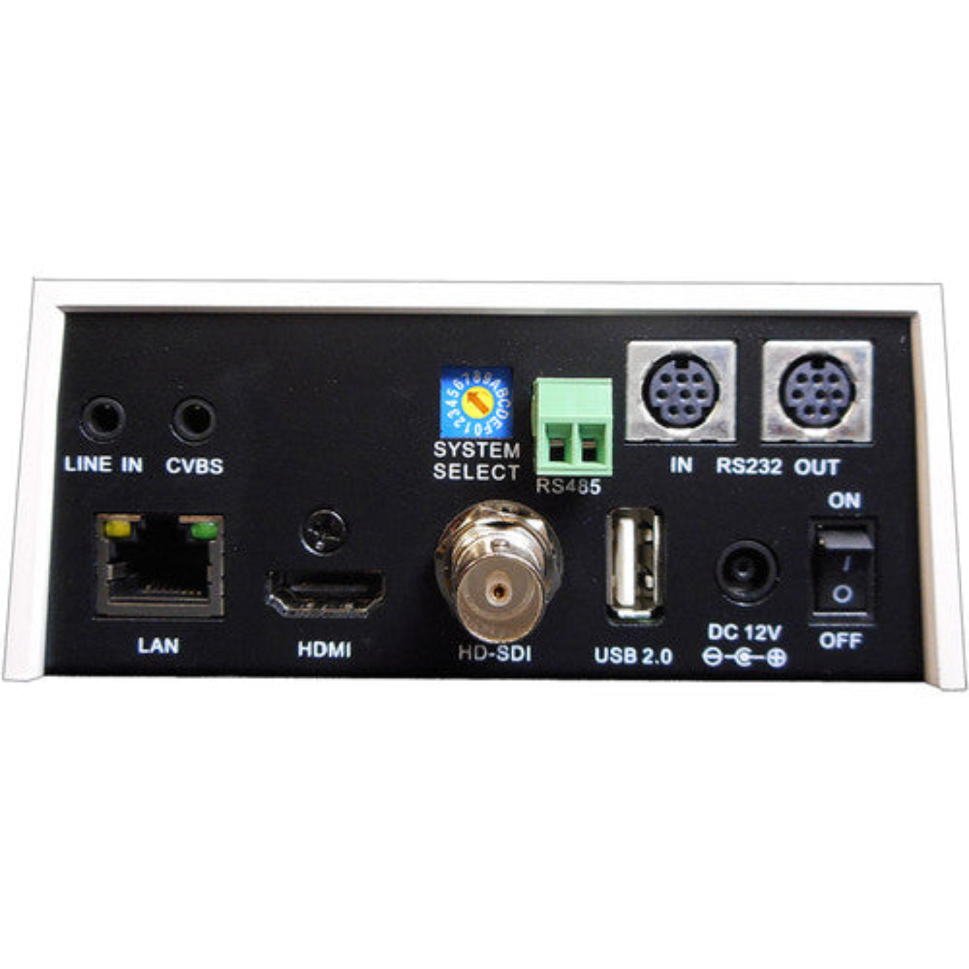 PTZOptics PT20X-NDI-WH Live Broadcast and Conference Camera (White) - PT20XNDIWH