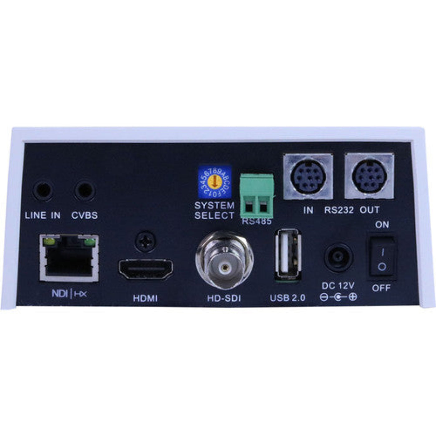 PTZOptics PT30X-NDI-WH Live Broadcast and Conference Camera (White) - PT30XNDIWH