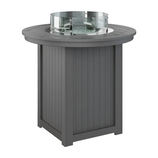 Berlin Gardens Donoma 44" Round Fire Table - Bar Height - DRFT3944BBW