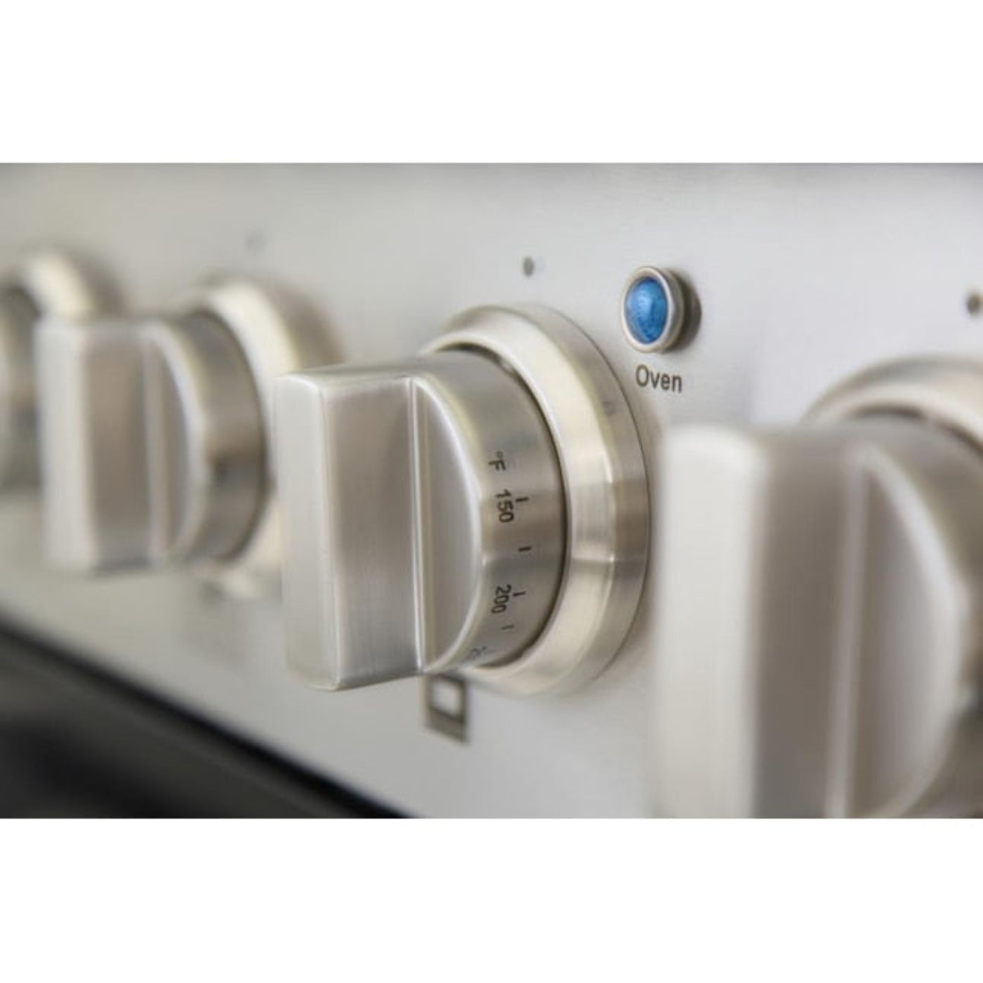 Kucht Professional 30 in. 4.2 cu ft. Propane Gas Range with Green Door and Silver Knobs, KNG301/LP-G - KNG301/LP-G