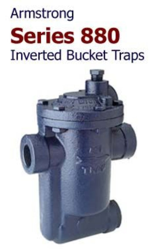 Armstrong International D502310 Armstrong 883 Inverted Bucket Steam Trap Strainer 1 Inch NPT 15 PSI - D502310