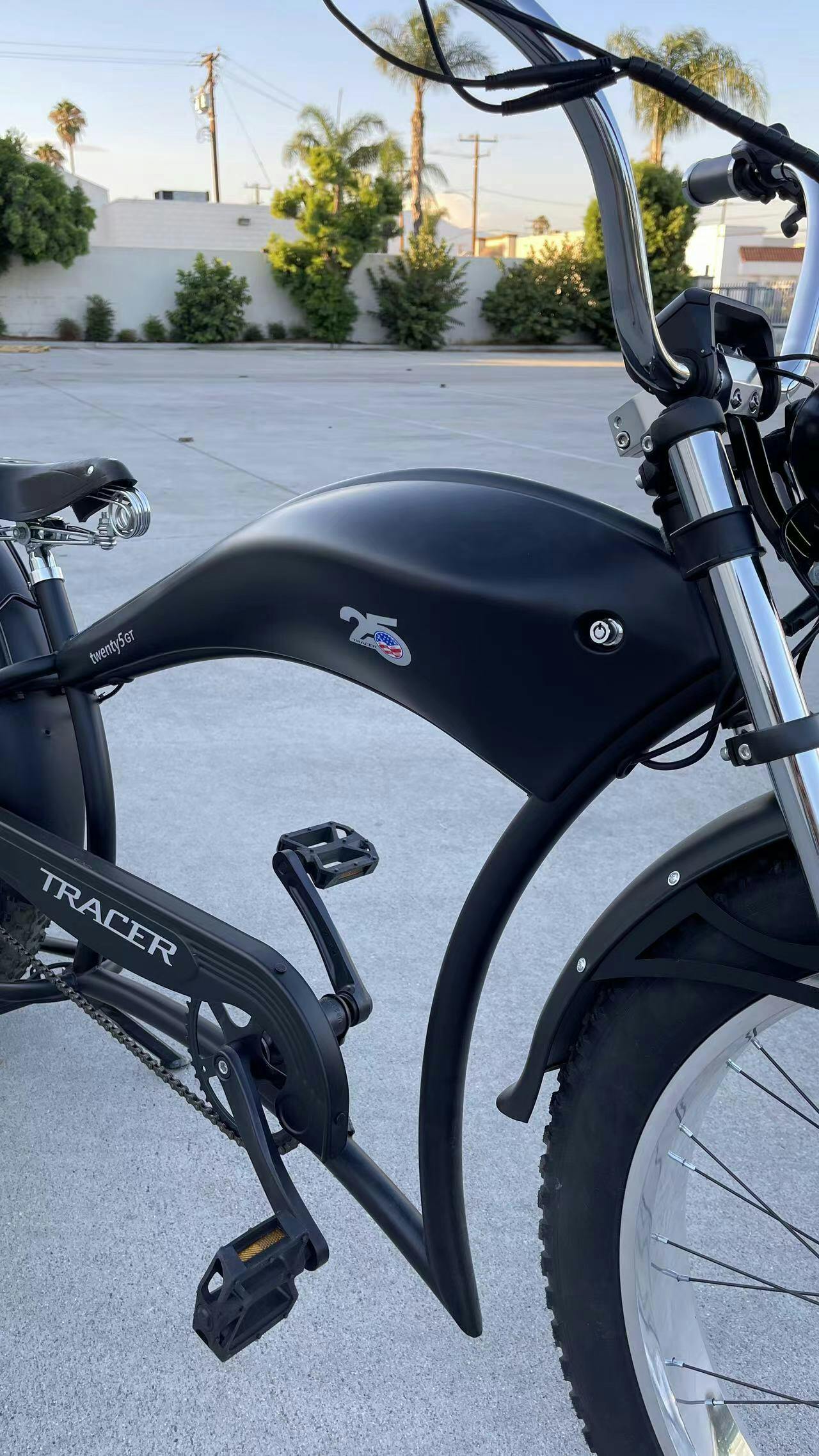 Tracer 500W Twenty5 GT Chopper Cruiser Electric Bike