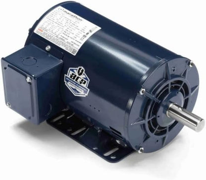 Marathon U758-P 1 hp 1800 RPM 230/460V 3-Phase 143T Frame ODP - U758-P